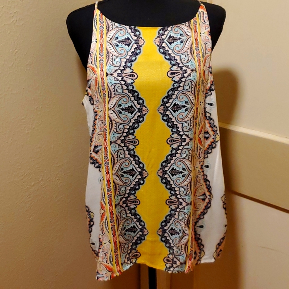 Halter Top Yellow